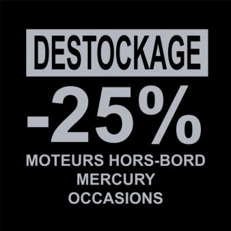 Destockage moteurs Hors-bord Mercury