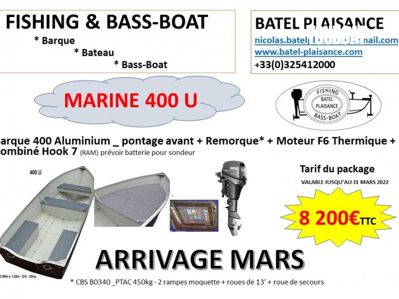 Marine SRO Barque 400 U à vendre - Photo 2