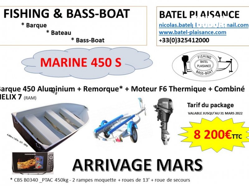Marine SRO Barque 450 S à vendre - Photo 2