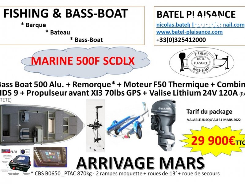 Marine SRO Bass 500 Fish SC DLX à vendre - Photo 2