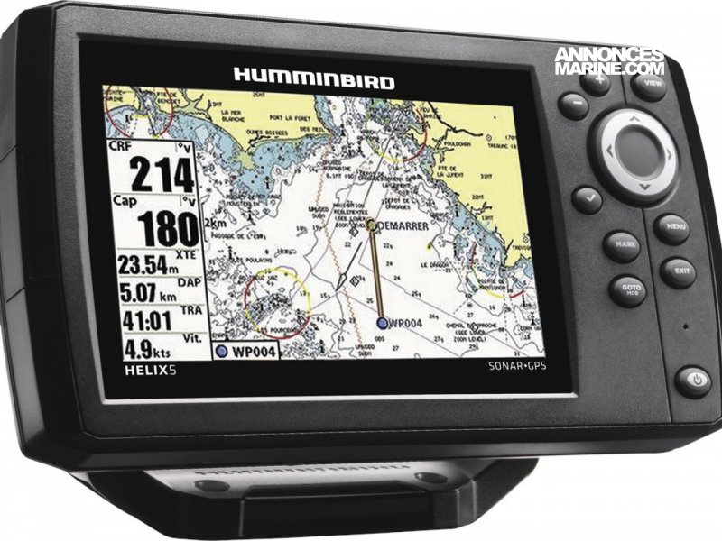 GPS / Traceur GPS HELIX 5 G2 CP + CARTO France 26G HUMMINBIRD � vendre - Photo 1