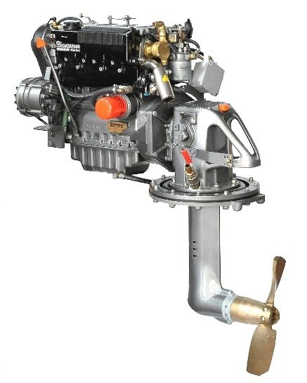 Lombardini NEW LDW 1404SD 35hp Marine Diesel Engine & Saildrive Package