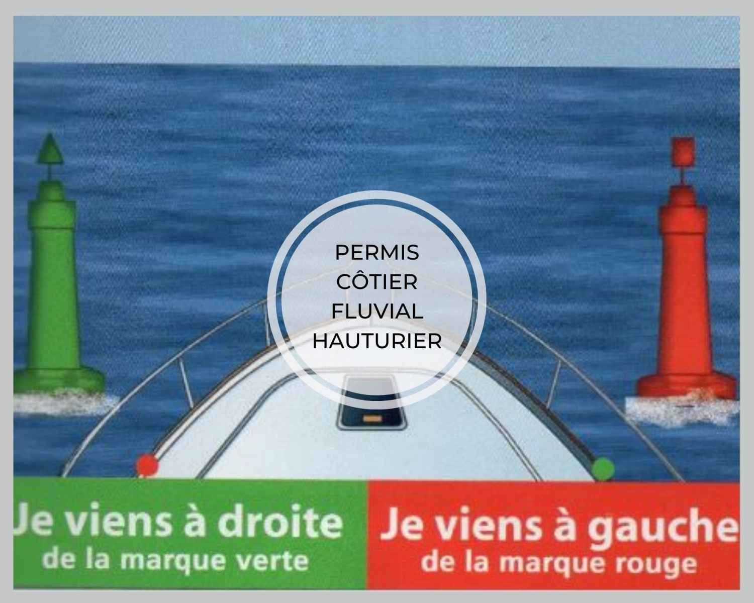 permis bateau cotier fluvial hauturier Villetard Rouen-76