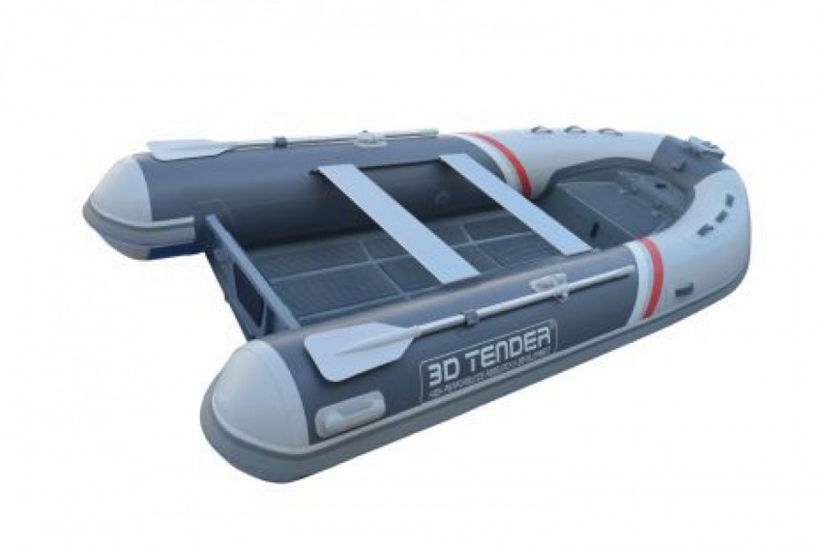 3D Tender Stealth RIB 360 