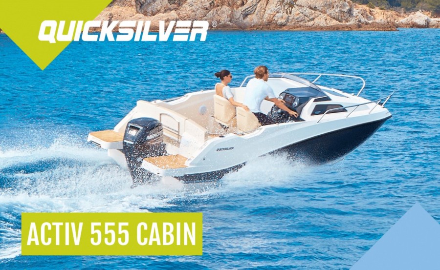 Quicksilver Activ 555 Cabin nuovo