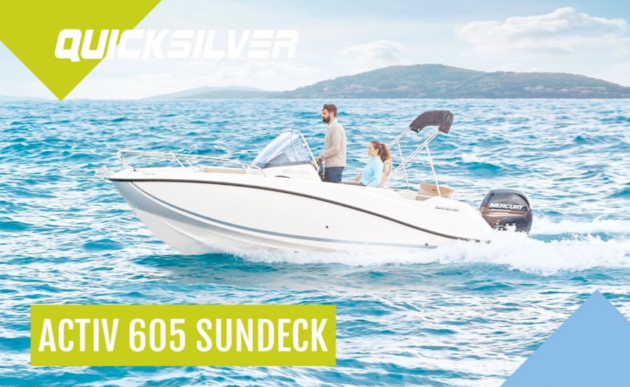 Quicksilver Activ 605 Sundeck new