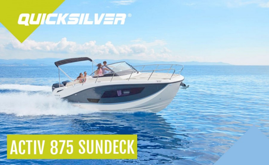 Quicksilver Activ 875 Sundeck neuf