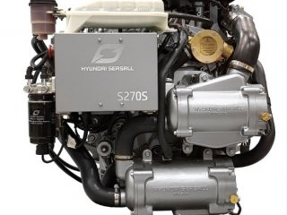 Hyundai SeasAll NEW S270P 270hp Marine Diesel Engine & Gearbox new