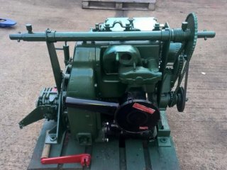 Lister TS2 22hp Air Cooled Marine Diesel Engine Package used