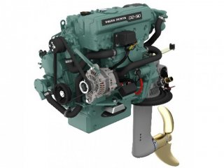 Volvo Penta NEW D2-50 49hp Marine Diesel Engine & 130S Saildrive Package new