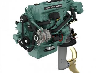 Volvo Penta NEW D2-60 60hp Marine Diesel Engine & 150S Saildrive Package new
